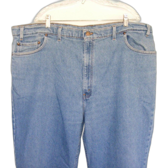 LEVI'S Vintage 540 Jeans, 44, BROWN TAB, Light Blue Wash, Zipper fly - Picture 2 of 11